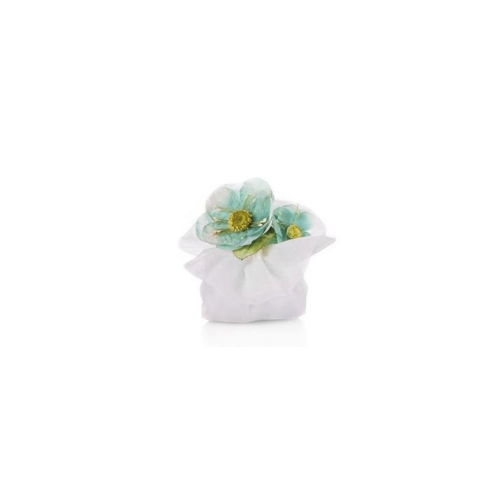 SACCHETTO BIANCO CFIORE TIFFANY